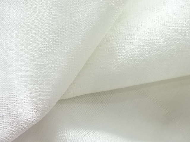  銀杏に菊模様夏用長襦袢